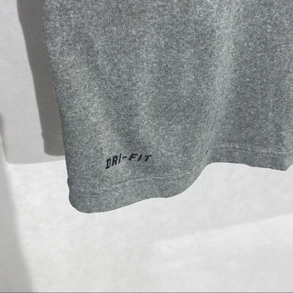 Nike Washington University in St. Louis Long Sleeve Dri-Fit Shirt Heather Grey M - Picture 6 of 9